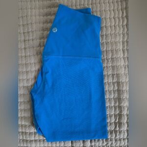 Lululemon Poolside Blue Capri Leggings Size 4